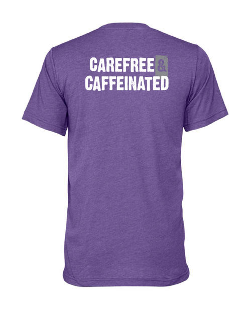 Carefree & Caffeinated Purple